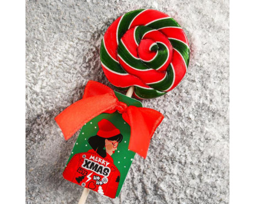 Леденец на палочке «Merry Xmas»: со вкусом вишни, 15 г