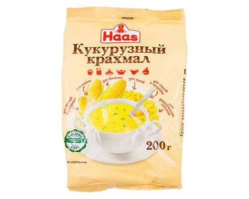 Кукурузный крахмал Haas 200г.