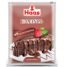 Шоколадная глазурь ТМ "Haas" 75г.