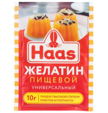 Желатин пищевой Haas 10г.