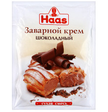 Крем заварной шоколадный "Haas" 100 г.
