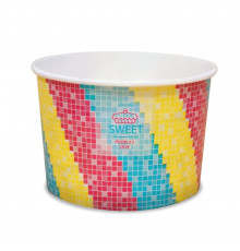 Чаша для мороженного 250мл, мозайка Sweet