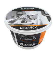 Сыр мягкий маскарпоне Cooking 83% 500 г.