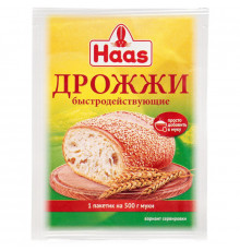 Дрожжи сухие пекарские Haas 7г.