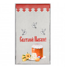 Пакет подарочный "Куличи 1", 20 х 35 см, 25 мкм