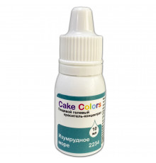 Пищевой краситель водорастворимый "Изумрудное море" "Cake Colors" 10 мл