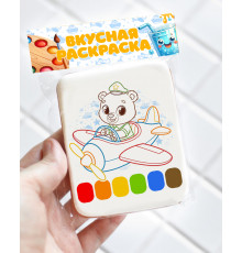 Пряник раскраска 23 февраля (В1)
