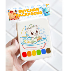 Пряник раскраска 23 февраля (В3)